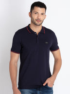 Solid polo t shirt