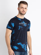 Mens Printed Round Neck T-Shirt