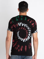 Mens All Over Print Round Neck T-Shirt
