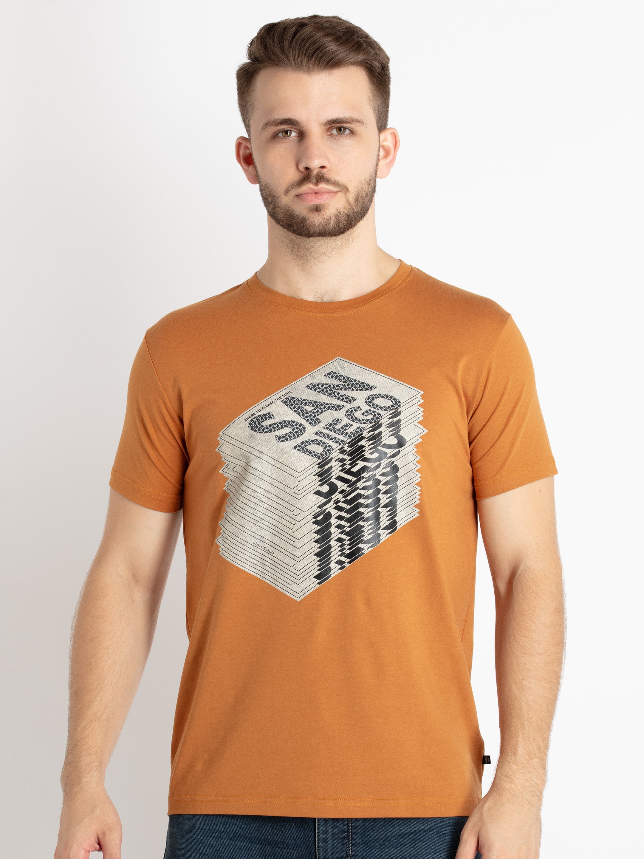 Status Quo |Men's Printed T-shirt - S, M, L, XL, XXL