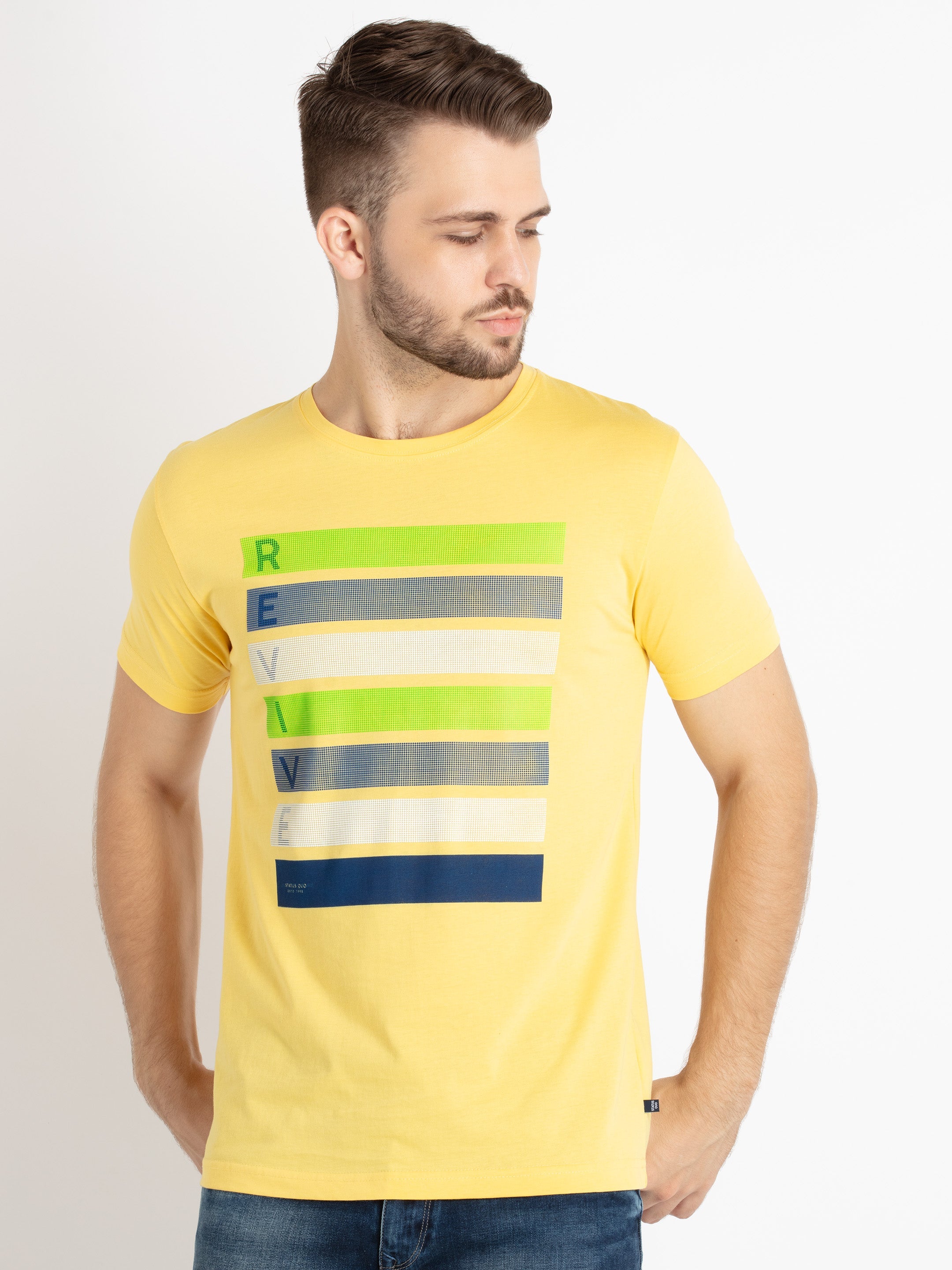 Status Quo |Men's Printed T-shirt - 3XL, 4XL, 5XL
