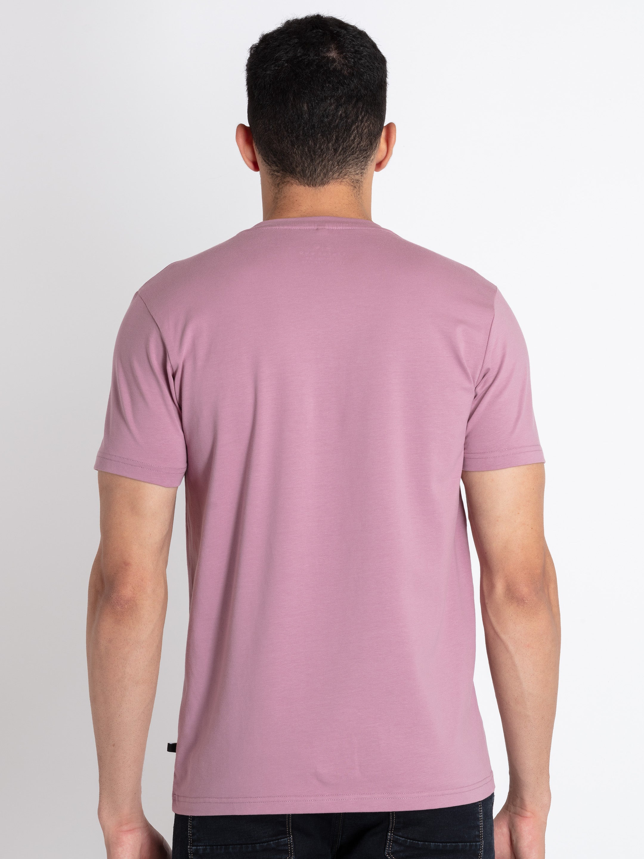 Mens Printed Round Neck T-Shirt