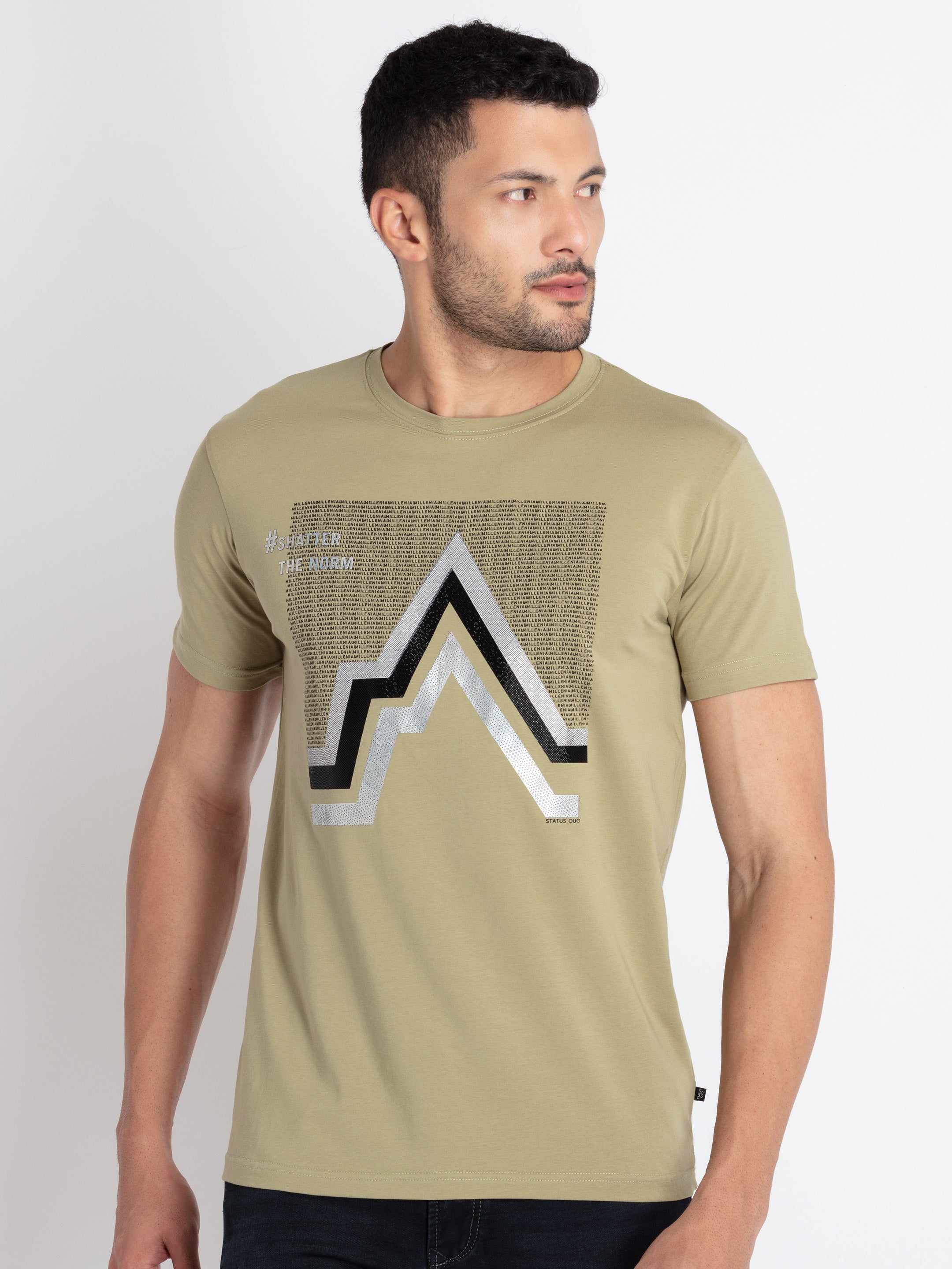 Status Quo |Men's Printed T-shirt - 3XL, 4XL, 5XL