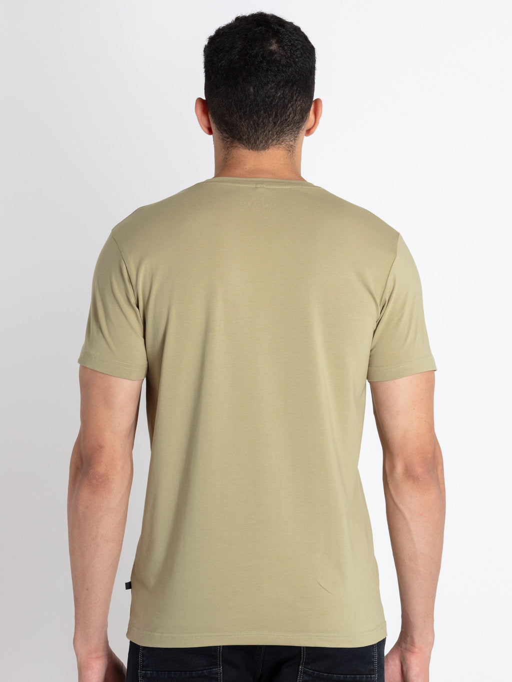 Mens Printed Round Neck T-Shirt