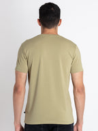 Mens Printed Round Neck T-Shirt