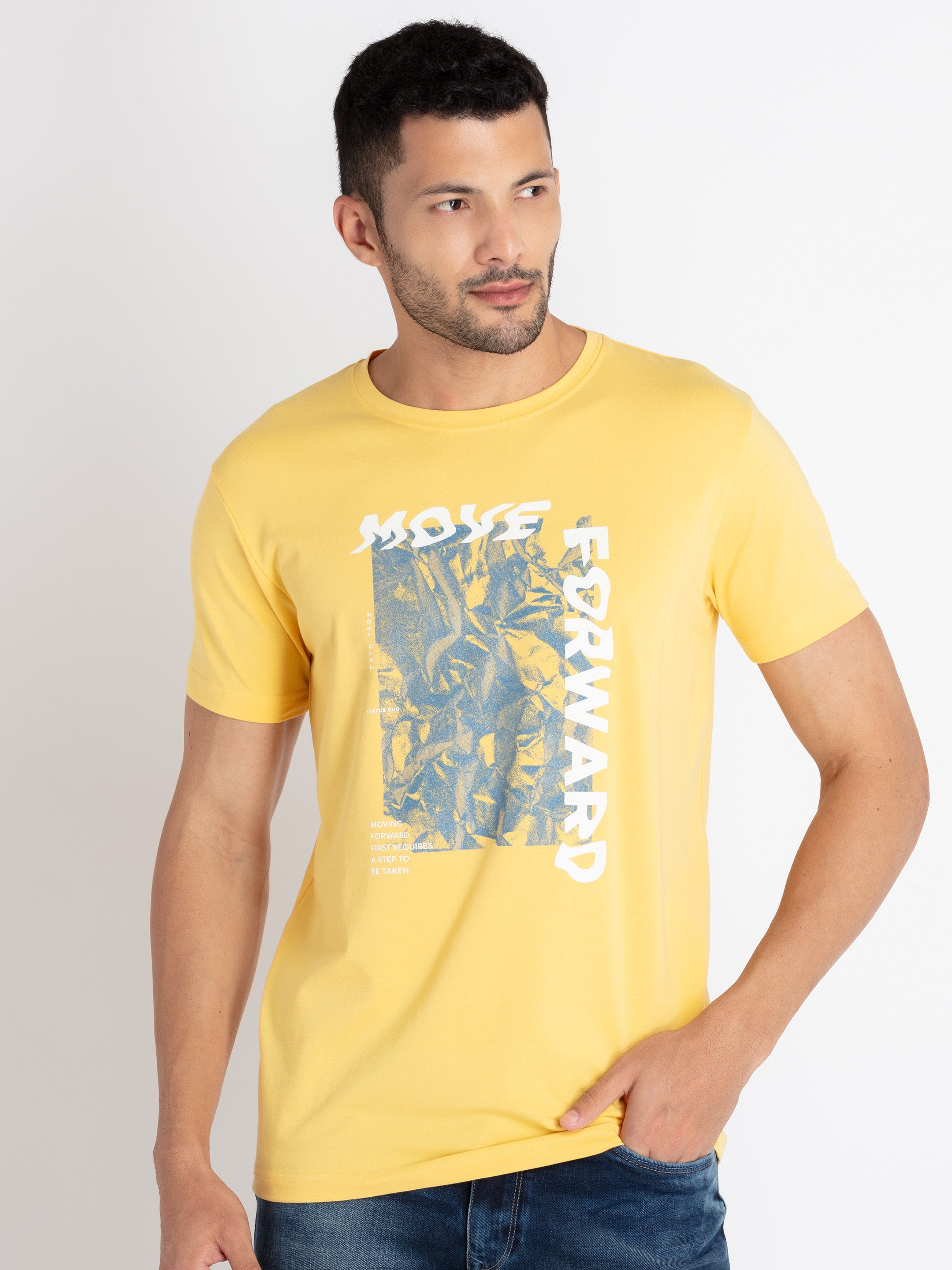 Status Quo |Men's Printed T-shirt - 3XL, 4XL, 5XL