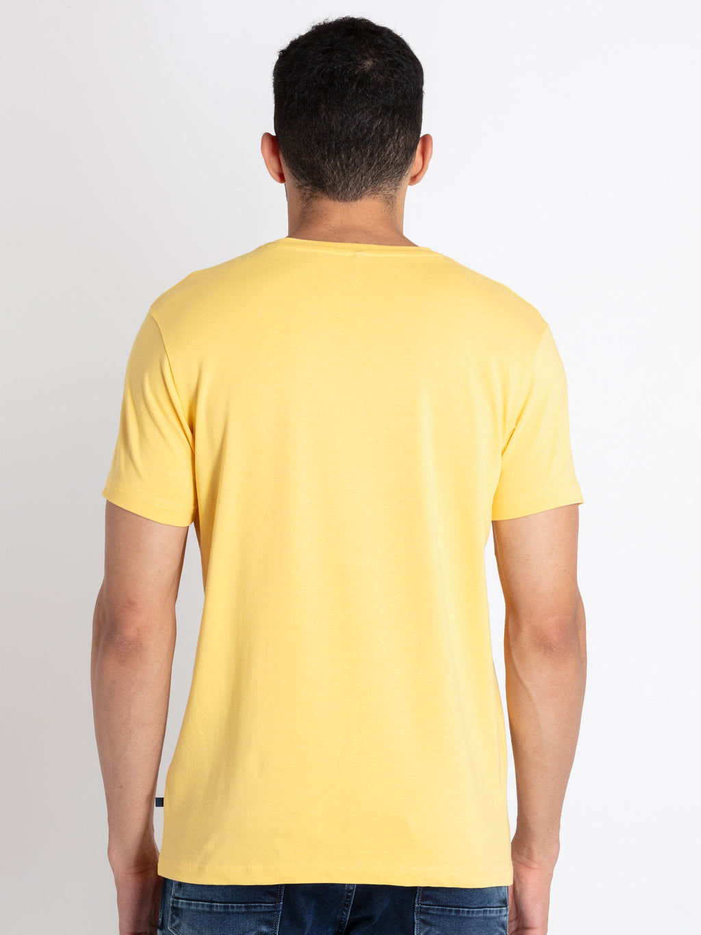 Mens Printed Round Neck T-Shirt