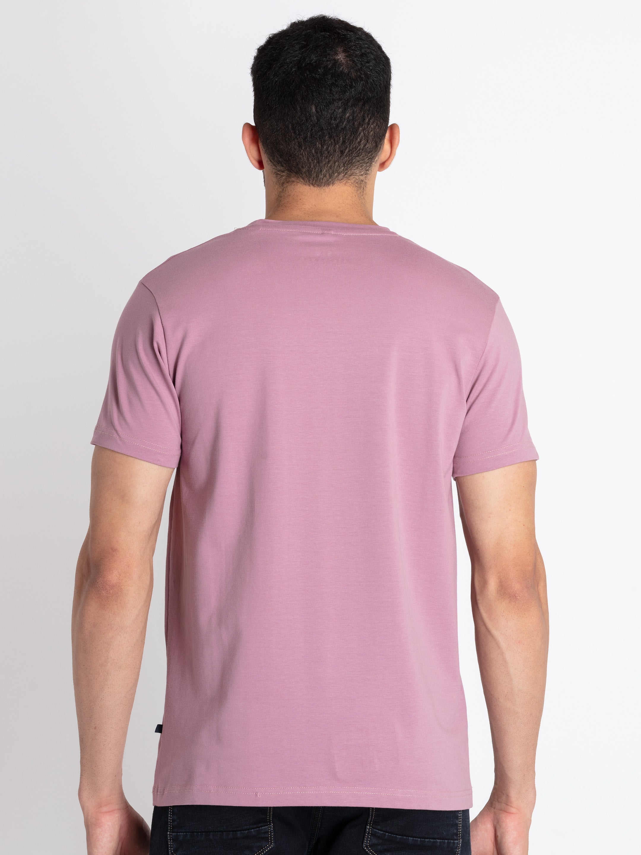 Mens Printed Round Neck T-Shirt