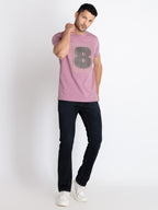 Mens Printed Round Neck T-Shirt