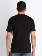Mens Printed Round Neck T-Shirt