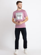 Mens Printed Round Neck T-Shirt