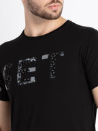Mens Printed Round Neck T-Shirt