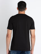 Mens Printed Round Neck T-Shirt