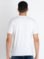 Mens Printed Round Neck T-Shirt