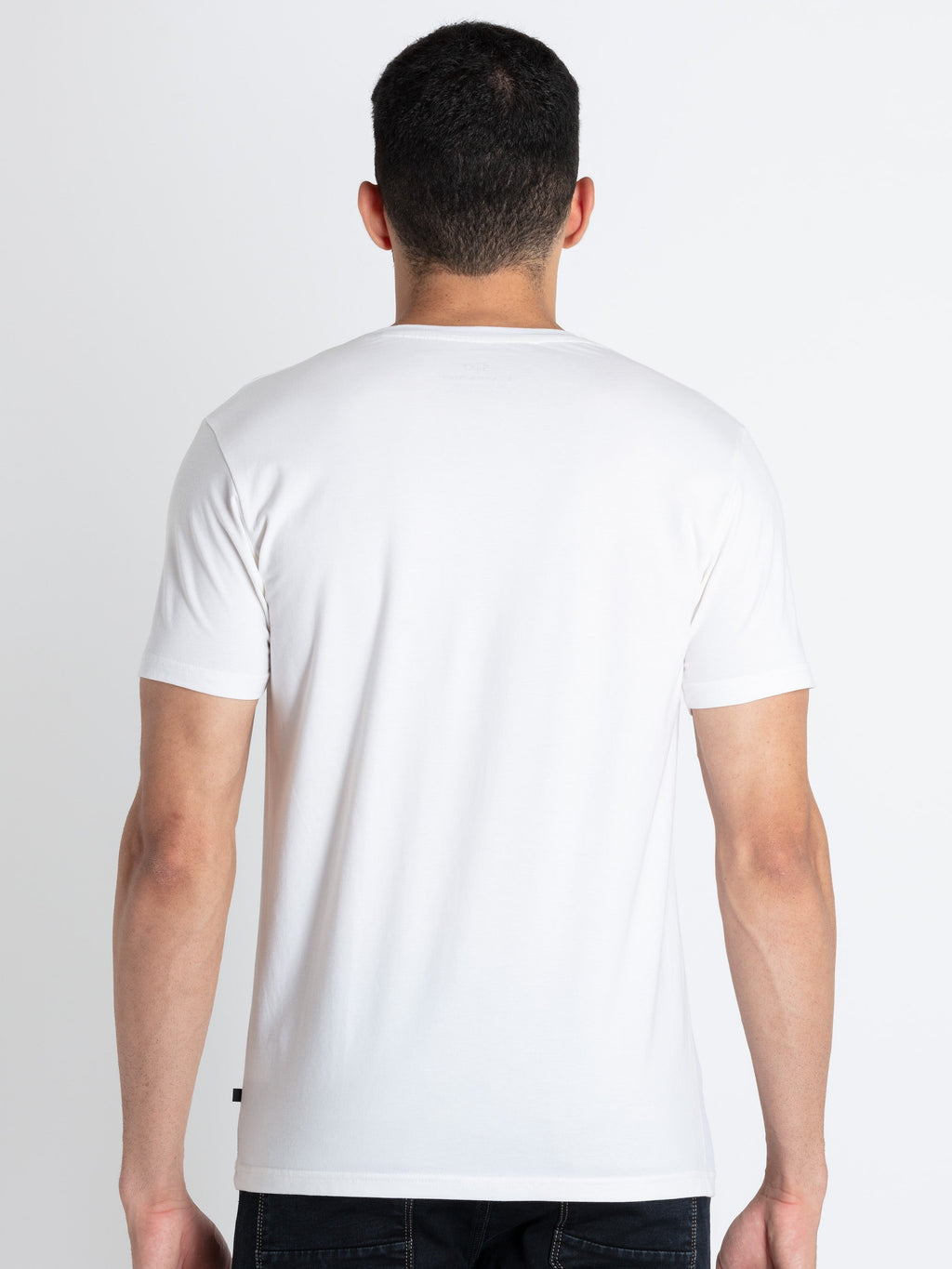 Mens Printed Round Neck T-Shirt
