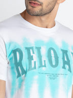 Mens Printed Round Neck T-Shirt