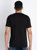 Mens Printed Round Neck T-Shirt
