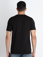 Mens Printed Round Neck T-Shirt