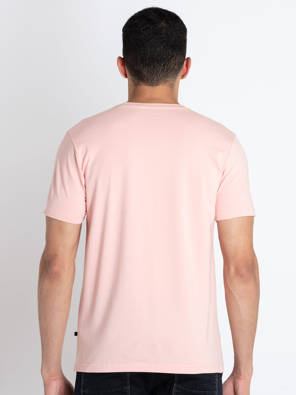 Mens Printed Round Neck T-Shirt
