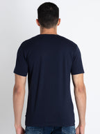 Mens Printed Round Neck T-Shirt