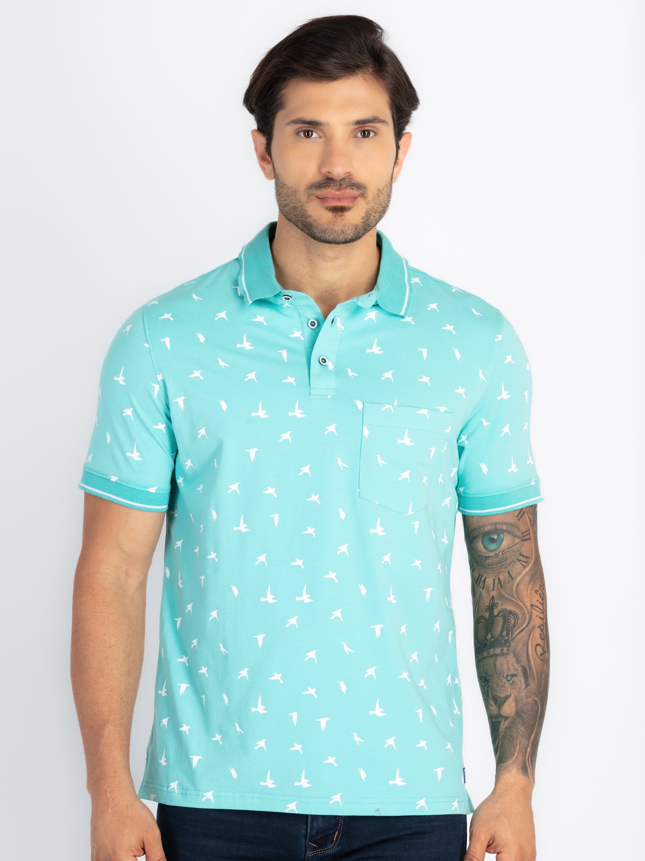 Status Quo |Men's Printed Polo T-shirt - S, M, L, XL, XXL