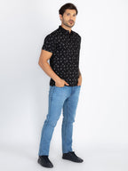 Mens All Over Printed Polo T-Shirt