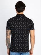Mens All Over Printed Polo T-Shirt