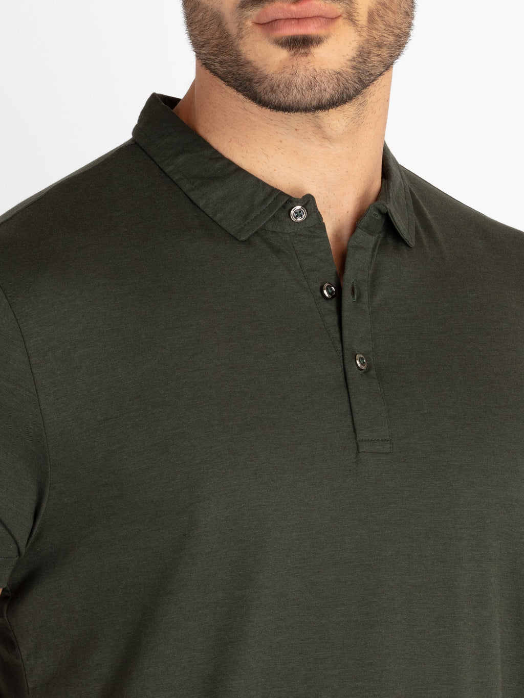 Mens Solid Polo T-Shirt