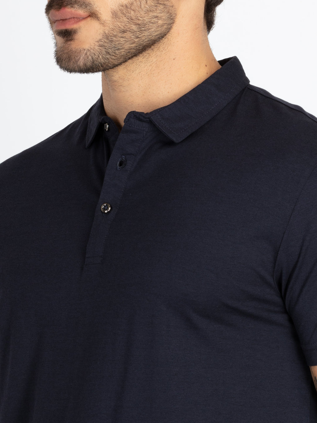 Mens Solid Polo T-Shirt