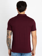 Mens Solid Polo T-Shirt