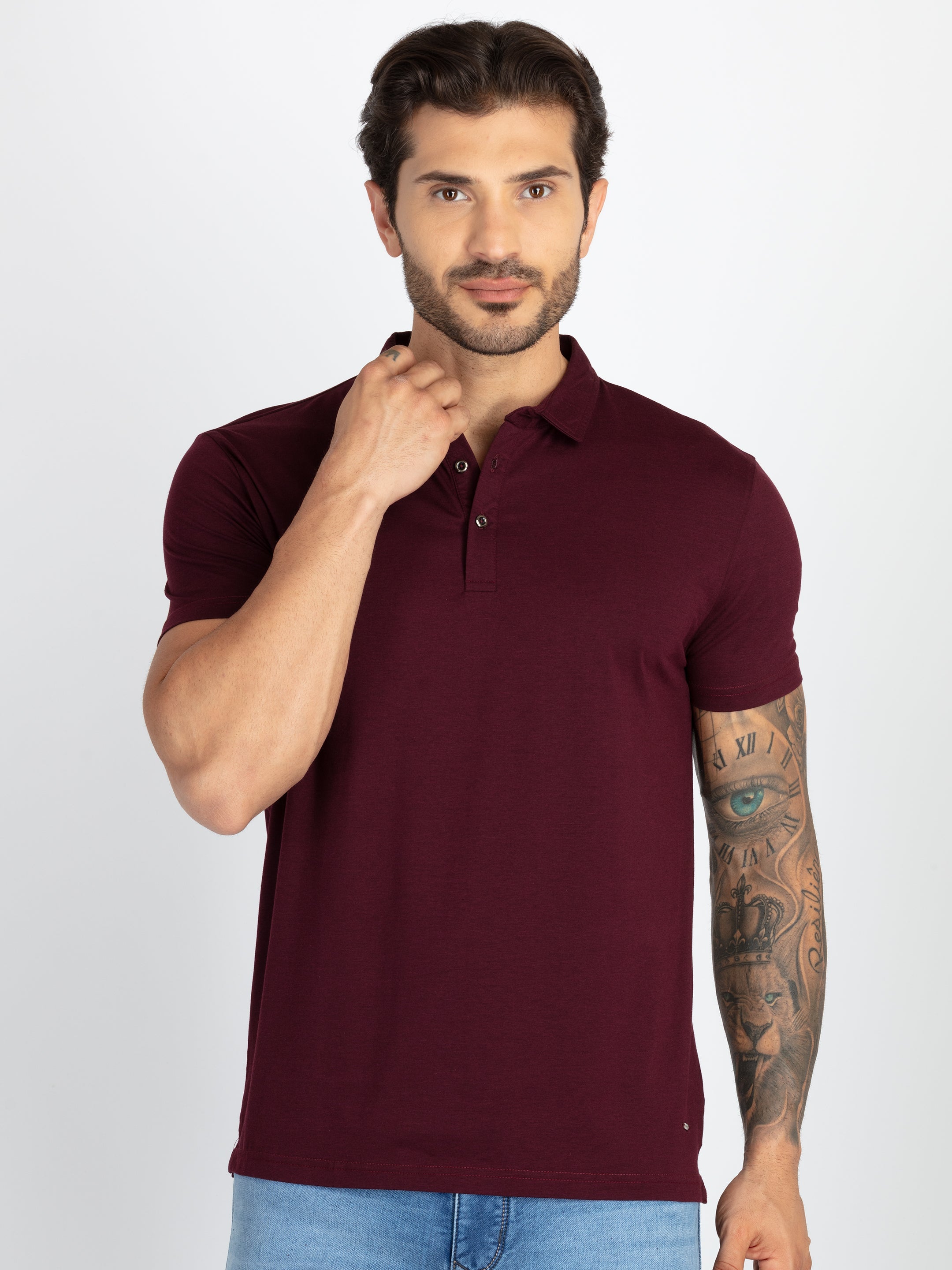 Status Quo |Men's Printed Polo T-shirt - S, M, L, XL, XXL