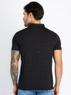 Mens All Over Printed Polo T-Shirt