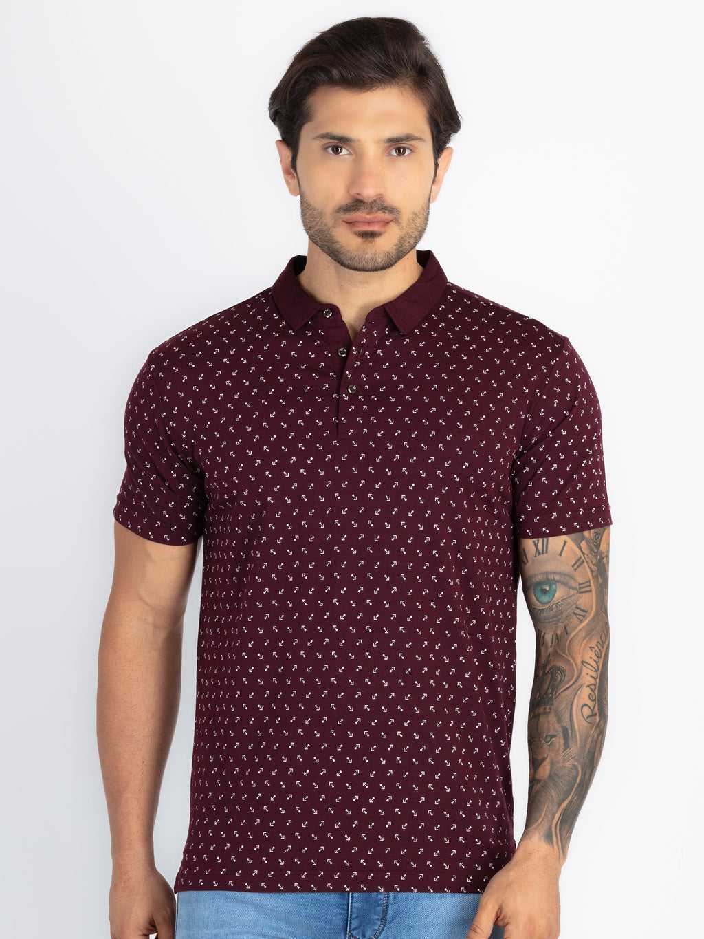 Status Quo |Men's Printed Polo T-shirt - S, M, L, XL, XXL