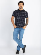 Men's All Over Printed Polo T-Shirt