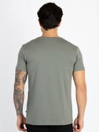 Mens Printed Round Neck T-Shirt
