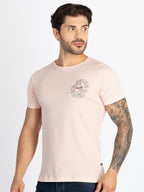 Mens Front & Back Printed T-Shirt