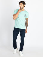 Mens Front & Back Printed T-Shirt