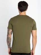Mens Printed Round Neck T-Shirt