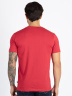 Mens Printed Round Neck T-Shirt