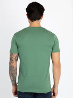 Mens Printed Round Neck T-Shirt
