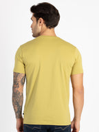 Mens Printed Round Neck T-Shirt