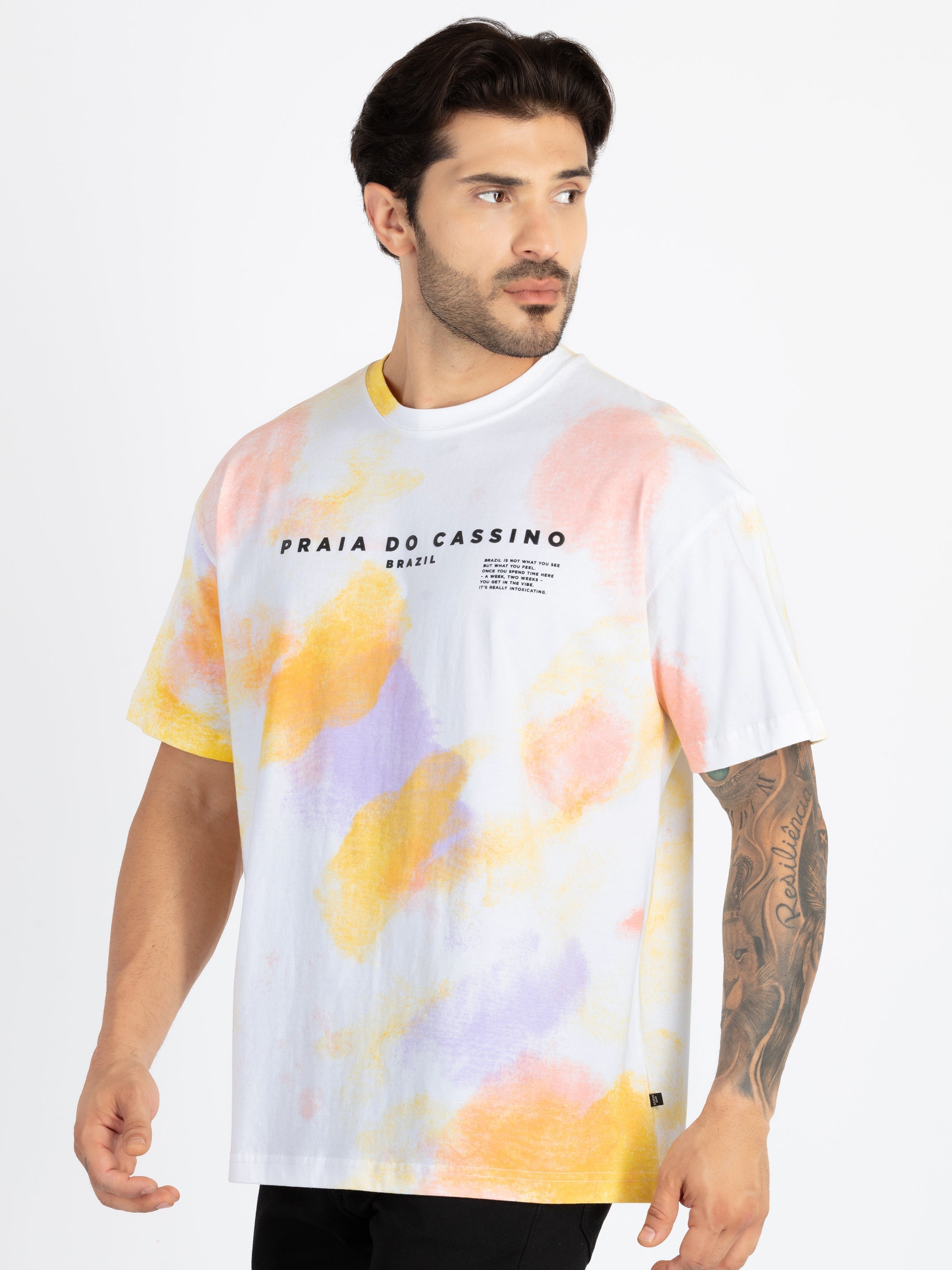 Mens All Over Printed Oversized T-Shirt Secondary image