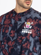 Mens Front & Back Printed Oversized T-Shirt