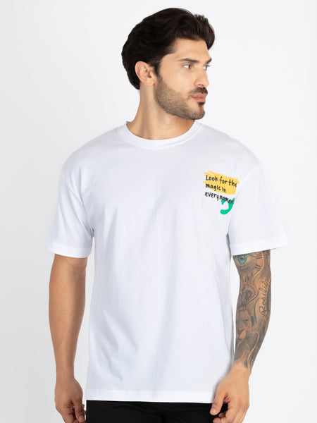Naptime BIG T-SHIRTS-WHITE Tシャツ SQI-RN-24307-