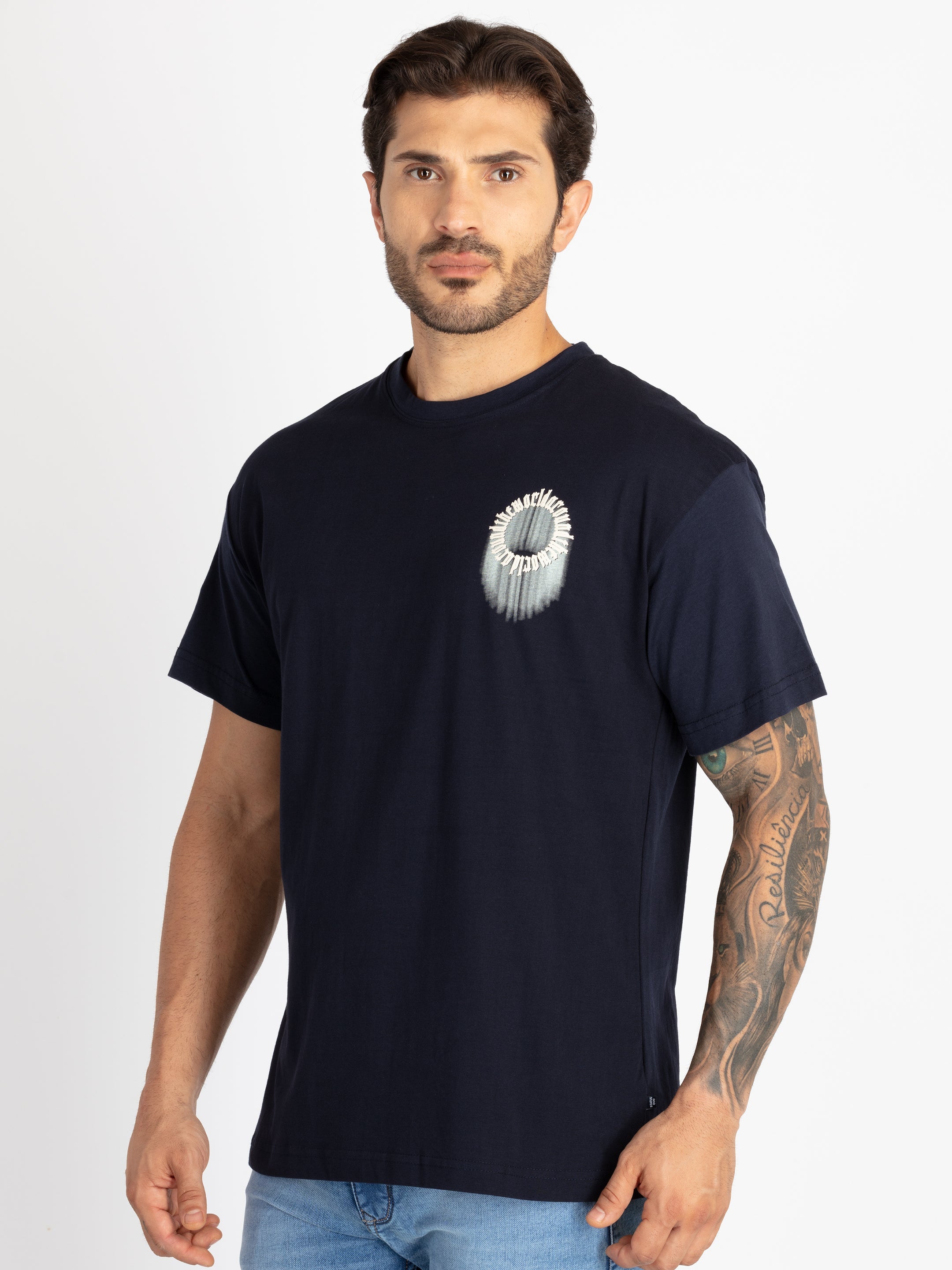 Mens Printed Oversized T-Shirt Secondary image