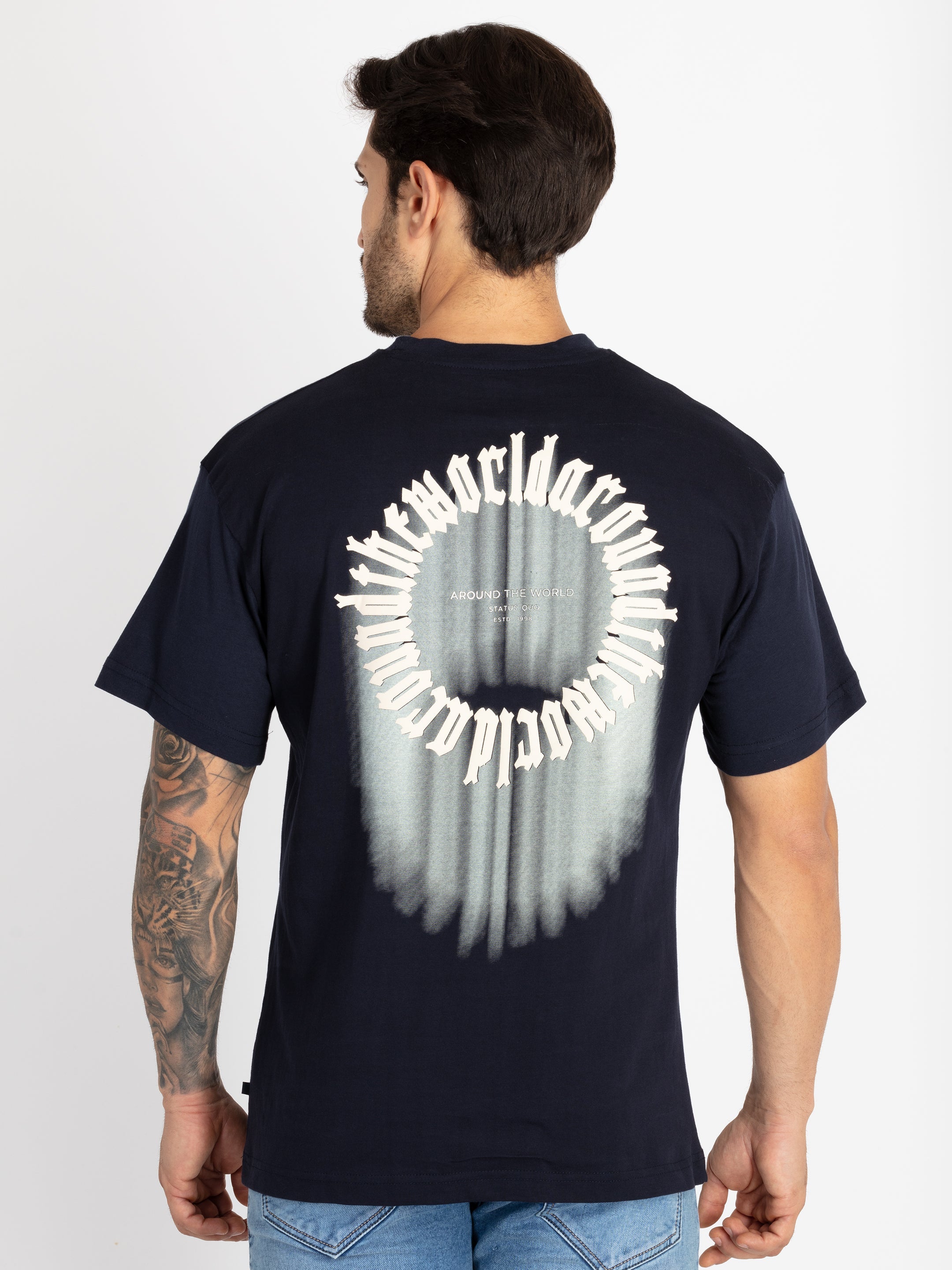 Mens Printed Oversized T-Shirt