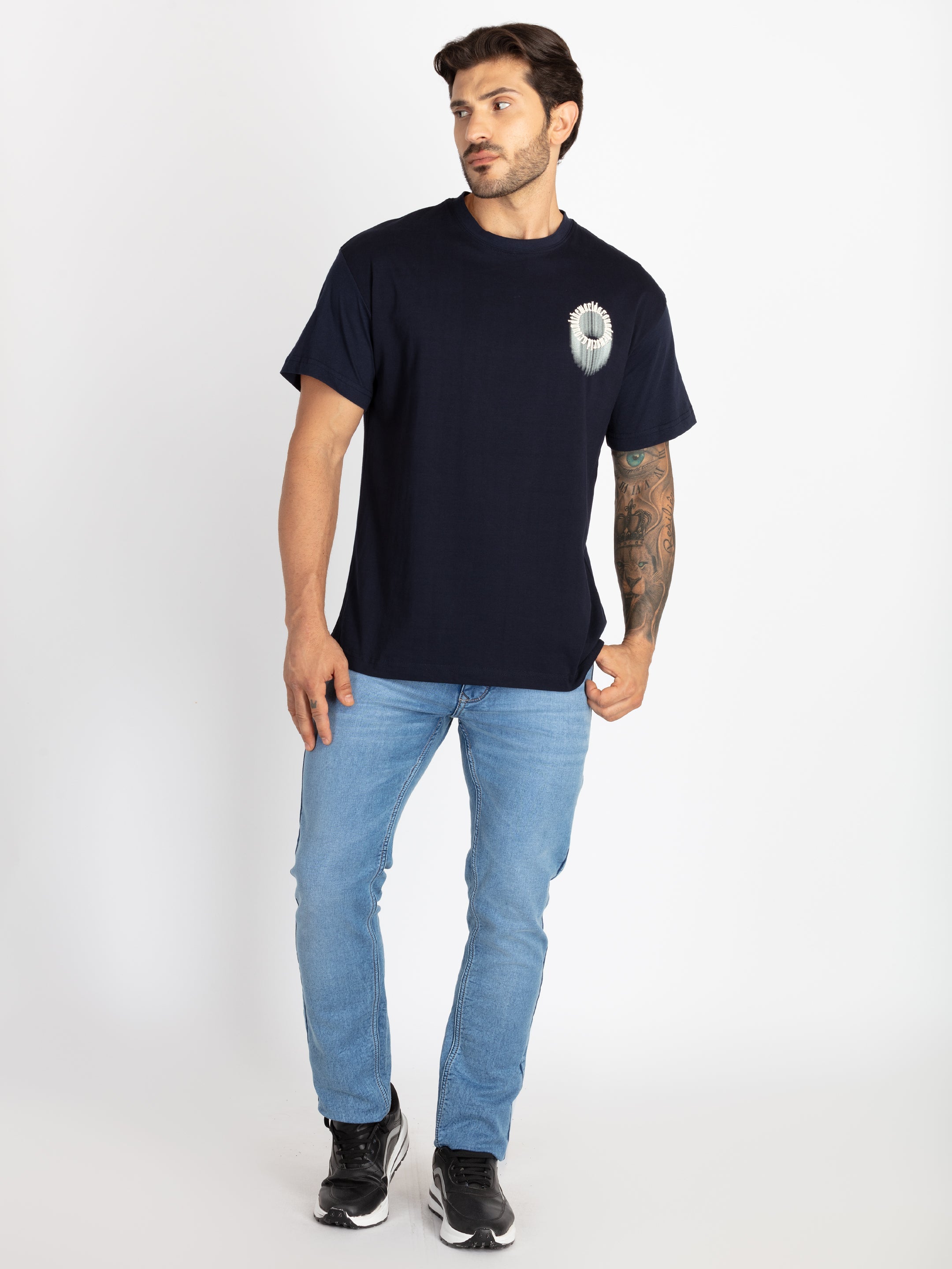 Mens Printed Oversized T-Shirt
