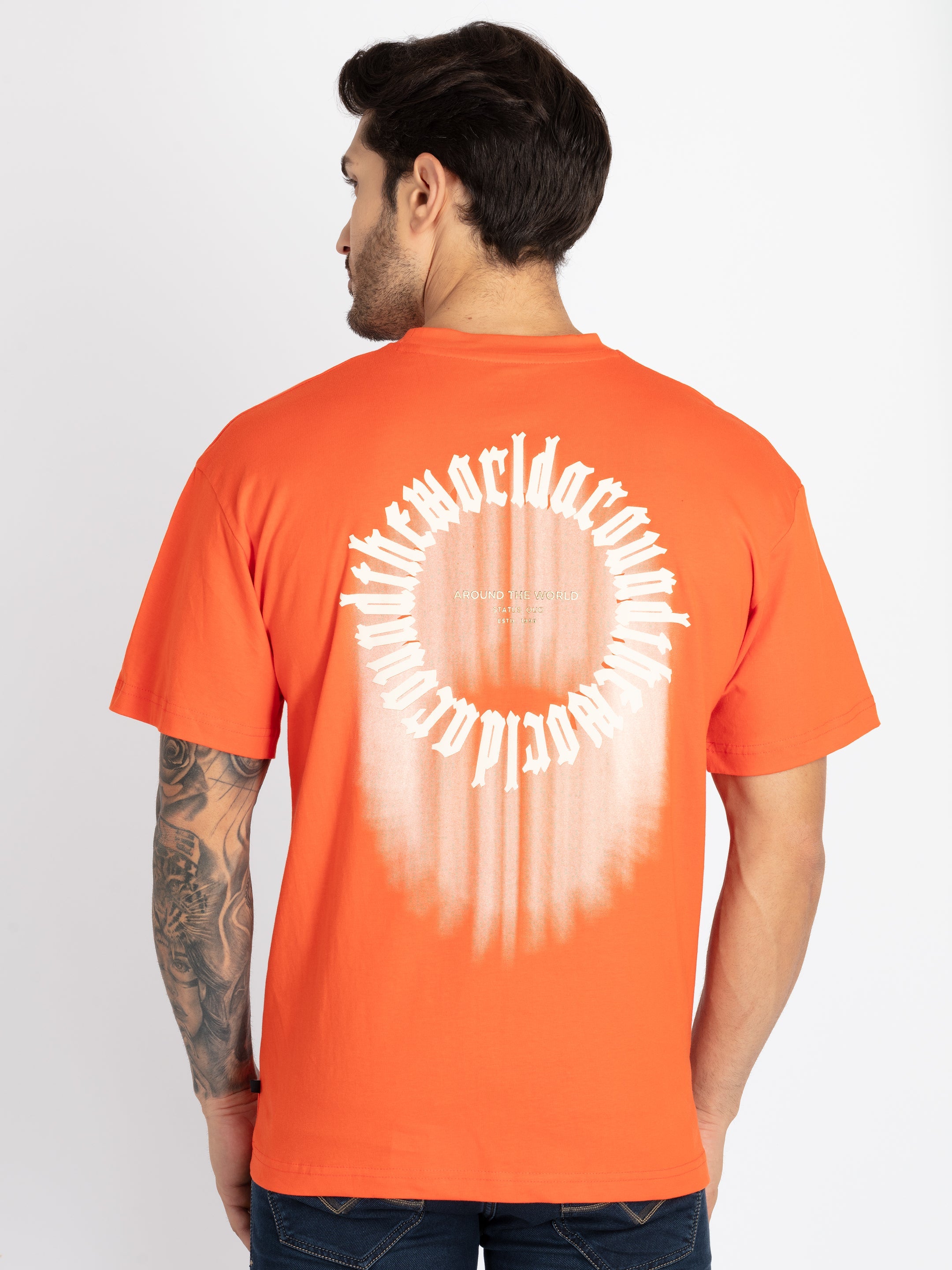 Mens Printed Oversized T-Shirt