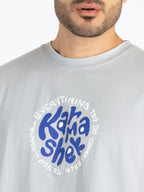 Mens Front & Back Printed Oversized T-Shirt