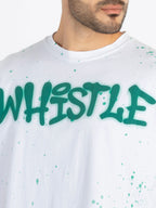 Mens Front & Back Printed Oversized T-Shirt